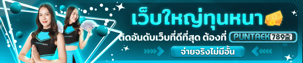 เว็บใหญ่ทุนหนา puntaek789
